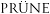 Prune